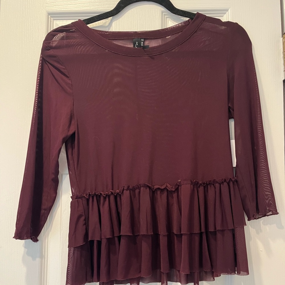 Urban outfitters ruffle top